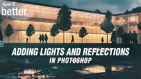 Adding Lights And Reflections Architecture Visualisation Tutorial Youtube