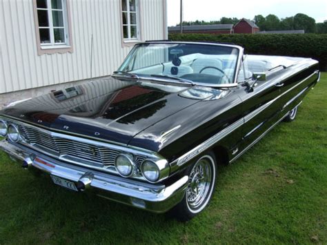 Galaxie 500 Xl Convertible Black With White Interiorfactory Ac Mint