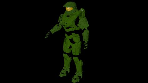 Halo 4 Master Chief Armor Drawing