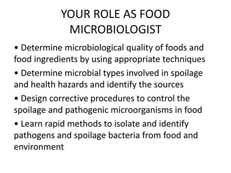 ppt food microbiology powerpoint presentation free download id 1555612