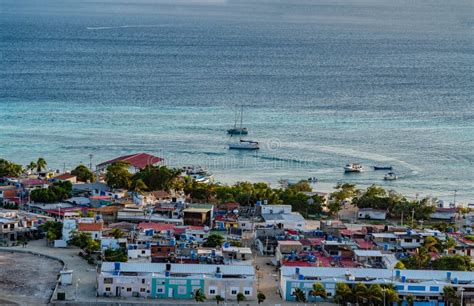 Panoramic High View Of Los Roques Town Los Roques National Park