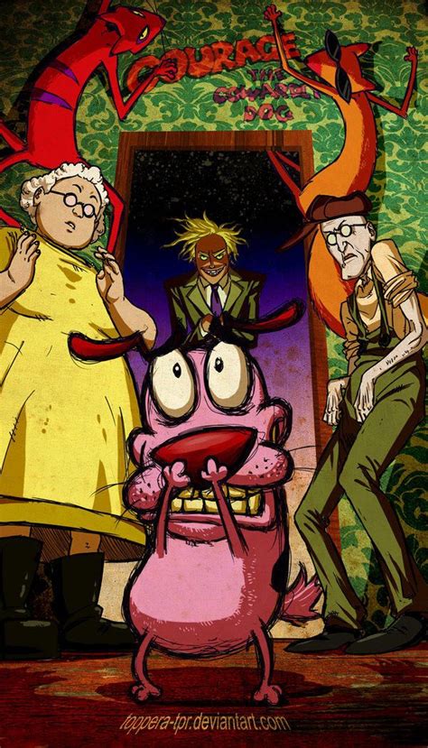 Image 571347 Courage The Cowardly Dog Cartoon Posters Cartoon