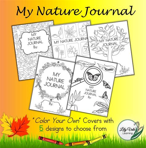 Printable Nature Journal Nature Journal For Kids Scavenger Hunt