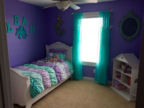 30 Cute Mermaid Themed Girl Bedroom Ideas The Urban Interior Purple