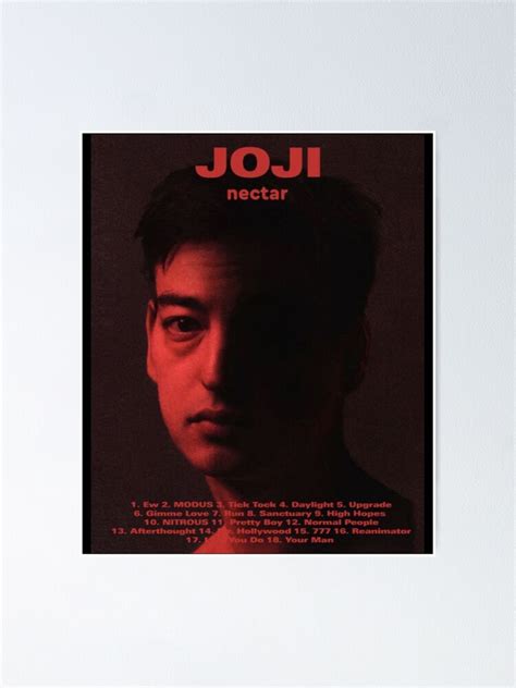 Joji Nectar Japanese Rapper And Wonderful Actor Poster For Sale By