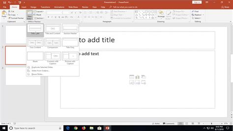 How To Add A New Slide In Microsoft Powerpoint Presentation Youtube