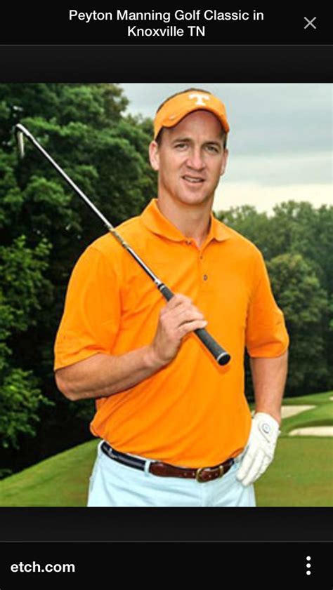 Peyton Manning Golf Classiv Charity Benefit Knoxville Tn Peyton