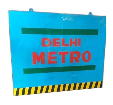 Rectangular Blue Road Safety Sign Board For Industrial Dimension X Feet At Rs Piece In