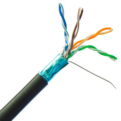 Voltive Cat6 Riser Shielded Ethernet Cable Cmr Ftp Oxygen Free