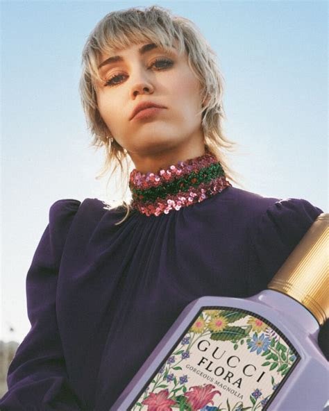“trailblazer” Miley Cyrus Stars In New Gucci Flora Campaign Aande Magazine