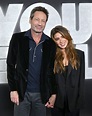 David Duchovny makes rare appearance with young girlfriend Monique ...