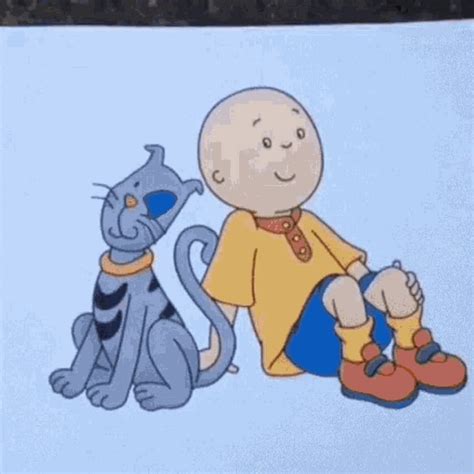 No Way Caillou Is No Real Than I Said Yes Way Caillou Is Real Meme