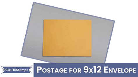 How Many Stamps Should I Put On A X Envelope