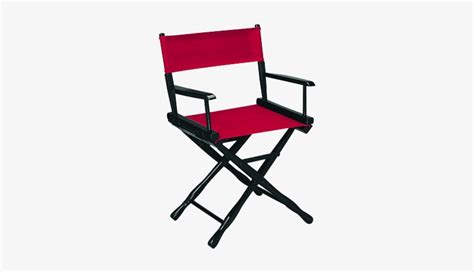 Red Directors Chair Transparent Png Image Directors Chair Transparent