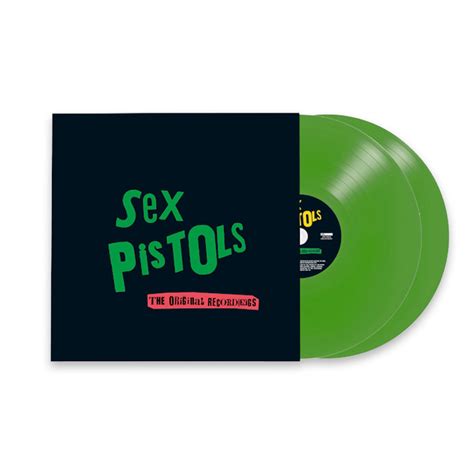 Sex Pistols The Original Recordings Double Vinyle Vert