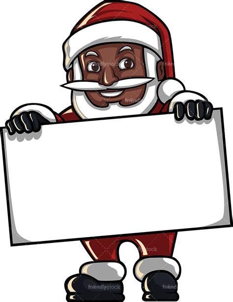 African American Santa Claus Clipart 20 Free Cliparts