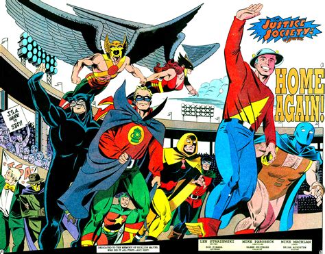 Justice Society Of America Picture Image Abyss