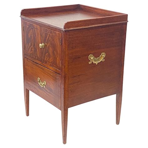 George Iii Mahogany Bedside Cabinet For Sale At 1stdibs