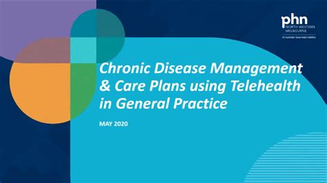 Chronic Disease Management And Care Plans Using Telehealth In General