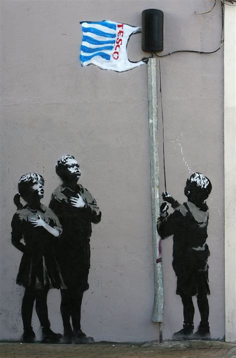 The Most Iconic Banksy Works Of All Time Urban Art 3d Street Art