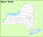 Map of New York | State Map of USA | United States Maps