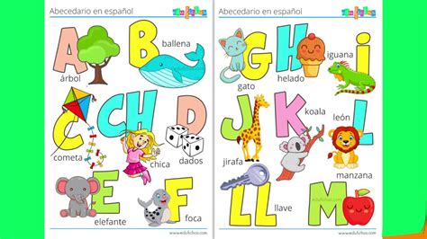 Cuaderno Del Abecedario Para Niños Youtube