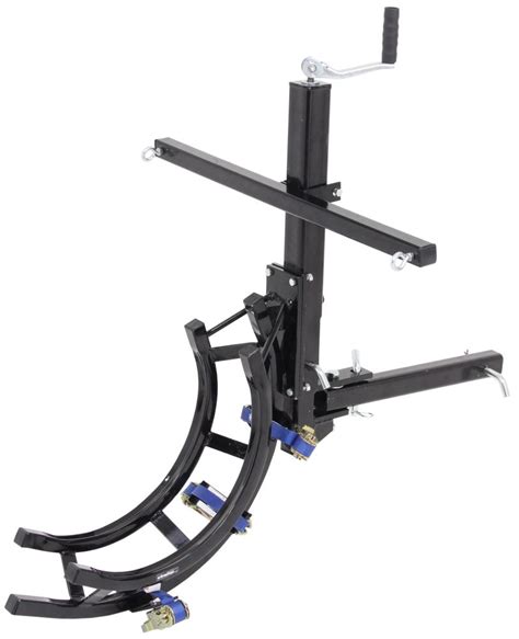 The best motorcycle hitch carrier is the goplus carrier, which has a weight capacity of 600 lbs and uses a heavy duty powder coated steel construction. RHMC1SV