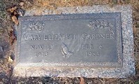 Mary Elizabeth Gardner (1913-1985): homenaje de Find a Grave