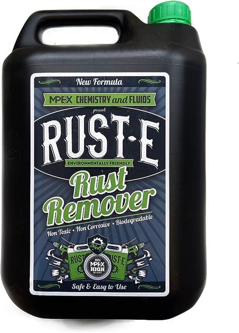 Rust E Rust Remover Liquid Solution 5 Litres Uk Automotive