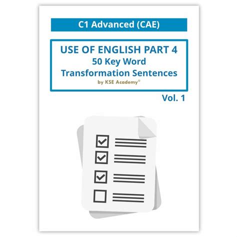 Use Of English C1 Advanced Cae Guía Completa Con Ejercicios Kse