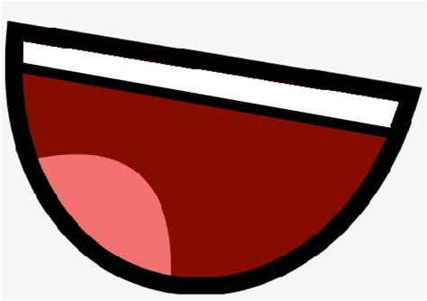 Teeth Mouth Smile Bfdi Mouth Open Transparent Png 960x632 Free