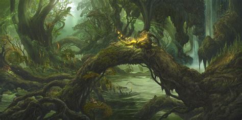 Fantasy Landschaft Magisch Wallpaper ファンタジーな風景 ファンタジーの森 ファンタジーアート