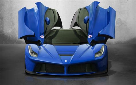 Ferrari Laferrari Blue Wallpaper Size 1680x1050 Amazingpict