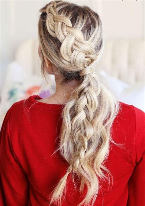 Stunning Christmas Hairstyles Don’t Miss Out The Holiday Fun Easy Hairstyles Pretty Braided
