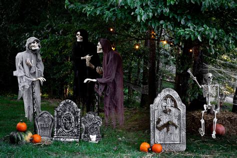 Haunted Graveyard Halloween Decor — House On A Sugar Hill