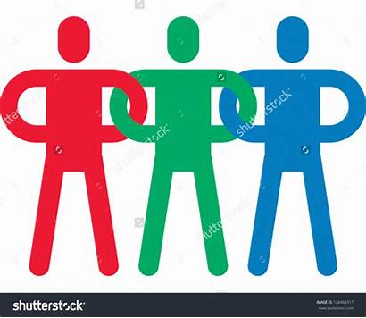 Clipart Arms Connecting Linked Vector Linking Shutterstock