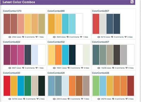 Life In Color Color Combinations A Site For Color Nerds