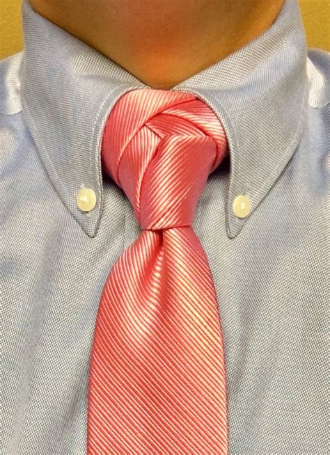 Trinity Eldredge Knot Is Another One Of My Favorite Fancy Necktie Knots