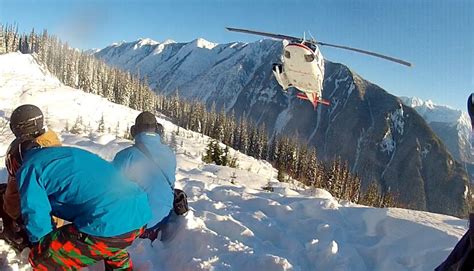 Heli Skiing In British Columbia The Cliff Charge The Summit