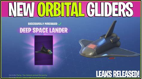 Space glider fortnite
