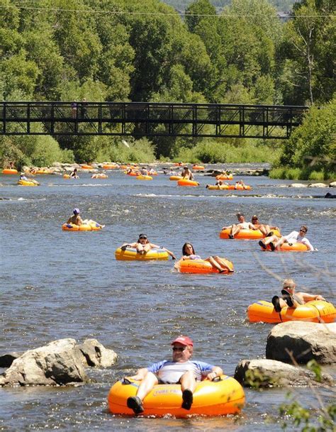 Tubing The Yampa River In Steamboat Springs Co Is A Must For All Ages