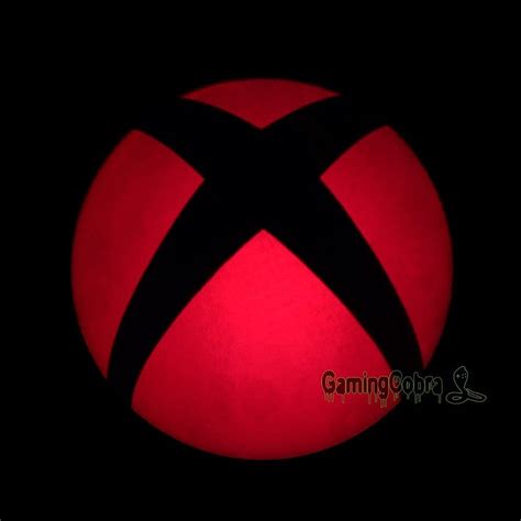 Logotipos Rojos De Xbox Logotipo De Xbox Rojo Y Negro Fondo De