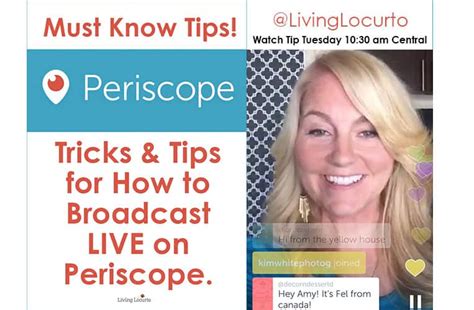Tips For How To Use Periscope