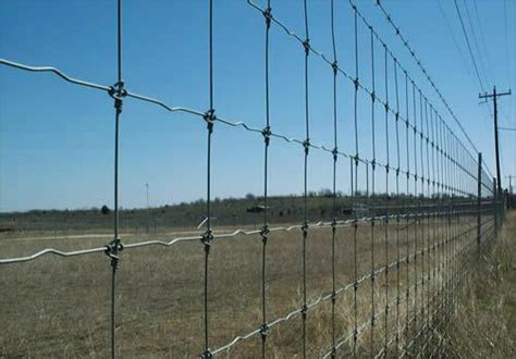 High Tensile Steel Farm Fence Ring Fixed Knot Field Fence Grassland