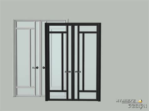 Altara Build Set Double Glass Door Found In Tsr Category Sims 4