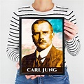 Carl Gustav Jung Arte póster de obras de arte psiquiatra | Etsy