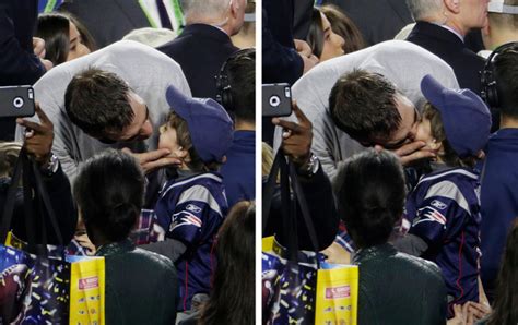 Tom Brady Explains Long Kiss On The Lips With His 11 Year Old Son