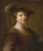 Portrait of a Lady said to be Louise Julie de Nesle Comtesse de Mailly ...