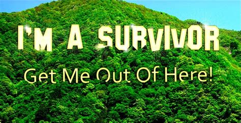 Recovery4wellbeing — Im A Survivor Get Me Out Of Here Dvd