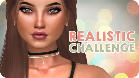 Realistic Sim Challenge Sims 4 Create A Sim Challenge Youtube